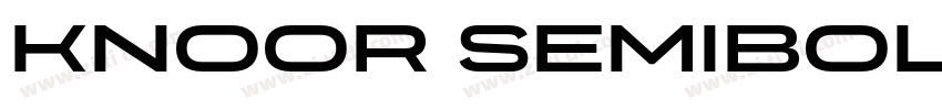Knoor SemiBold字体转换 Knoor SemiBold字体转换
